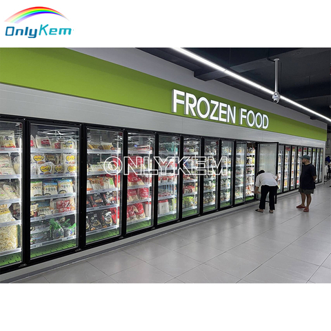 Showcase Cold Room Commercial Walk in Cooler with Glass Door