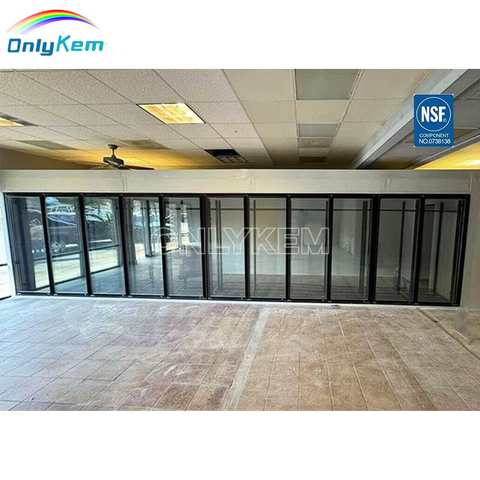 Walking Cooler Cold Room with Glass Display Doors