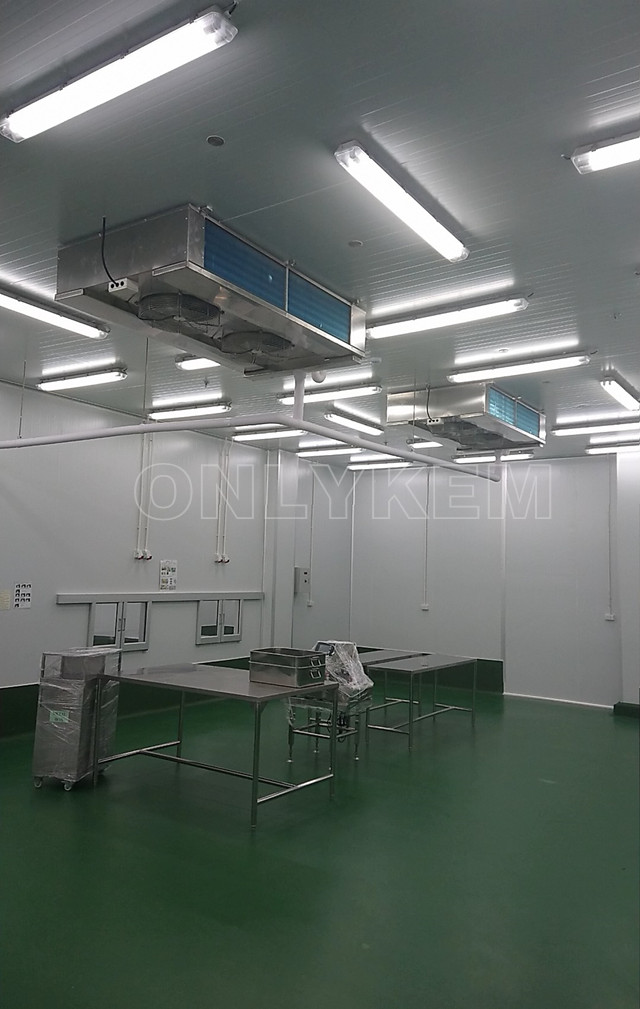 Explore a Thailand freezer room project equipped with a split parallel condensing unit, multiple evaporators, centralized control and a clean food-processing environment.