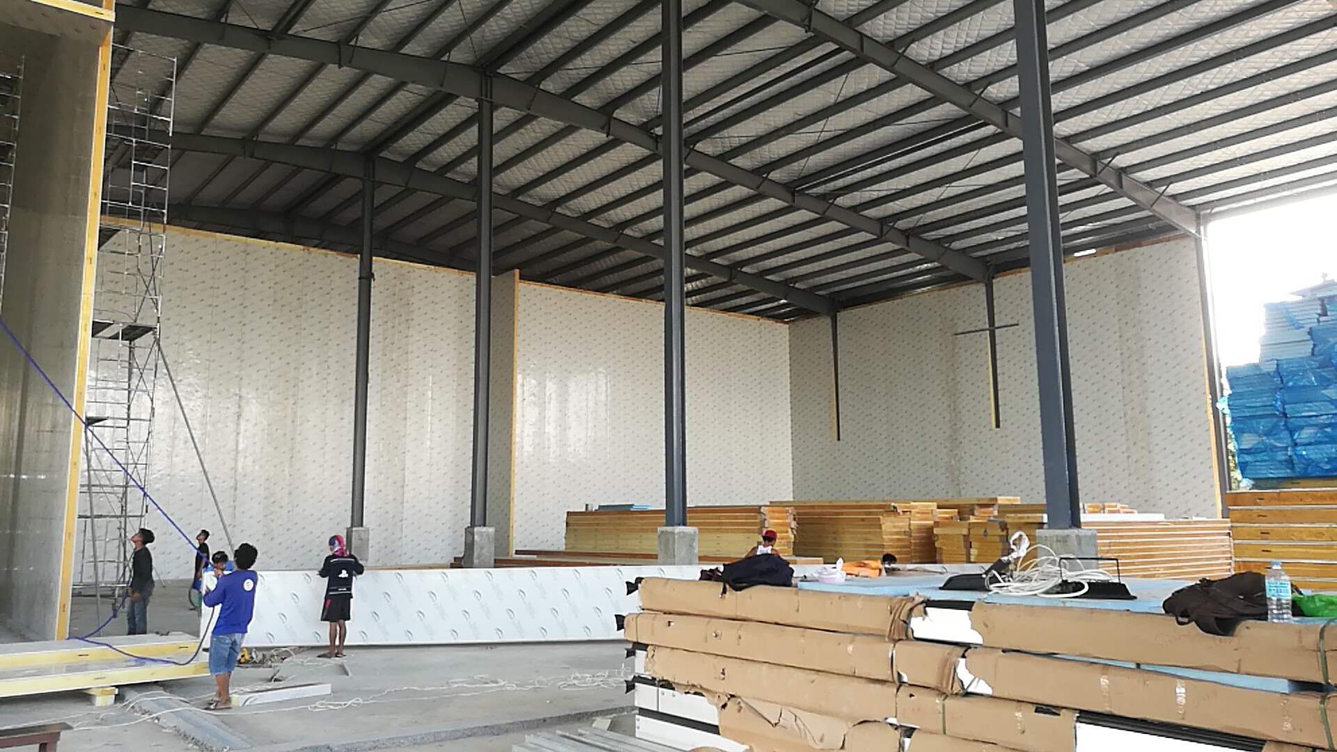 Philippines Customer Project: 60 x 50 x 11.2 m Logistics Cold Storage Warehouse
